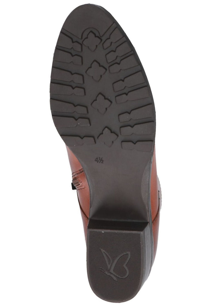 Caprice Stiefelette Nappaleder Cognac
