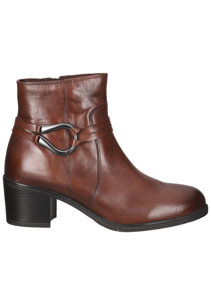 Caprice Stiefelette Nappaleder Cognac