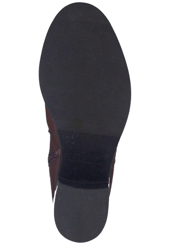 Caprice Stiefelette Nappaleder Cognac