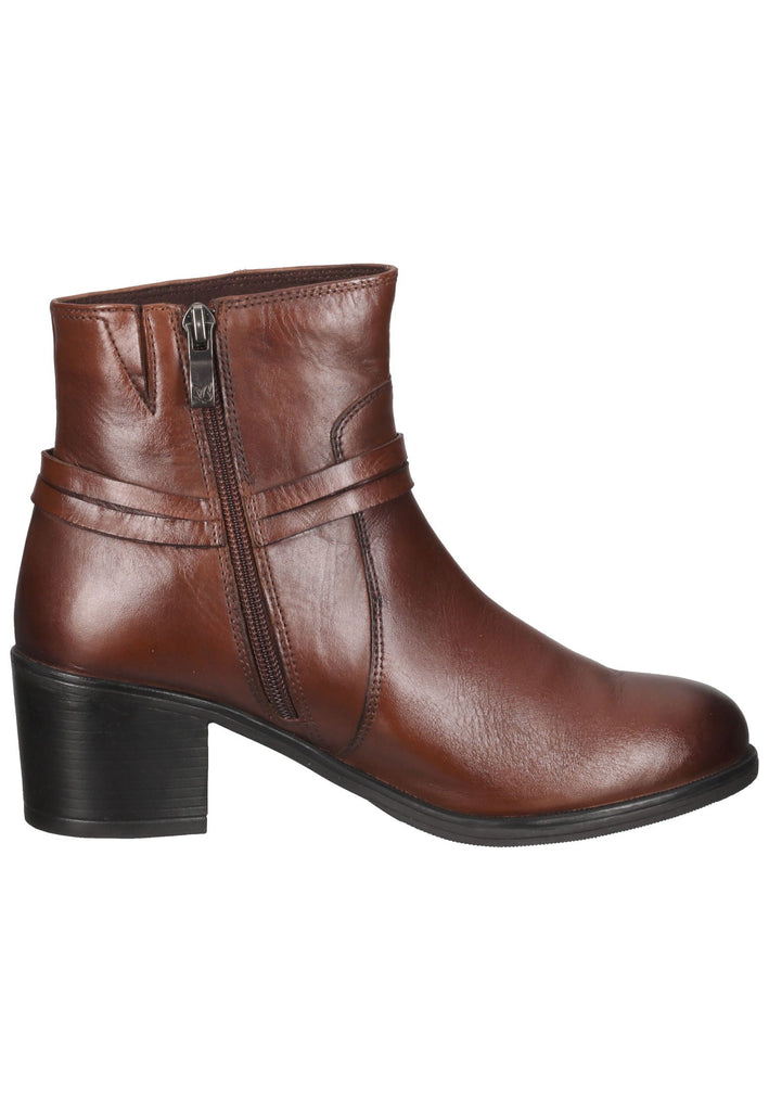 Caprice Stiefelette Nappaleder Cognac