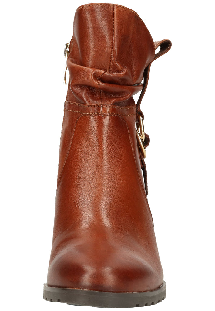 Caprice Stiefelette Nappaleder Cognac