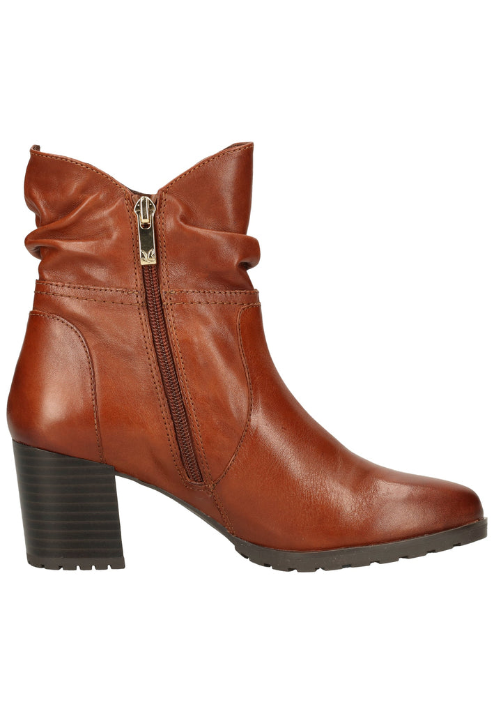 Caprice Stiefelette Nappaleder Cognac