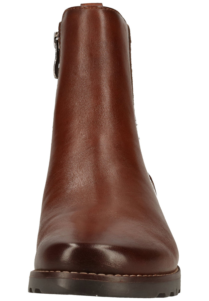 Caprice Stiefelette Nappaleder Cognac