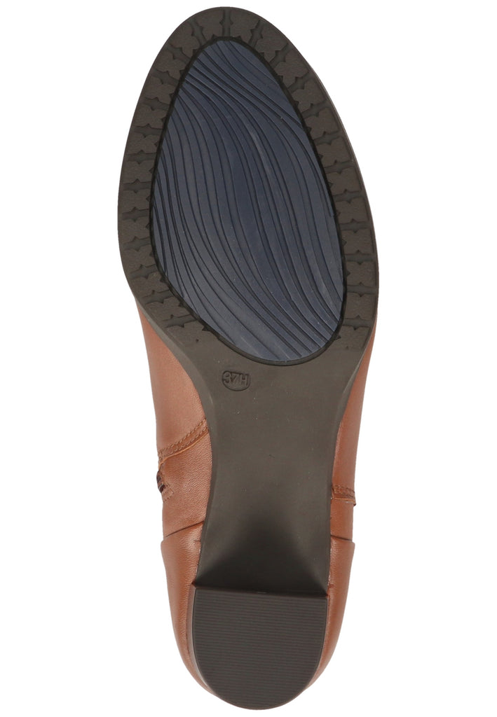 Caprice Stiefelette Nappaleder Cognac