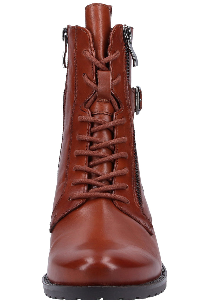 Caprice Stiefelette Nappaleder Cognac