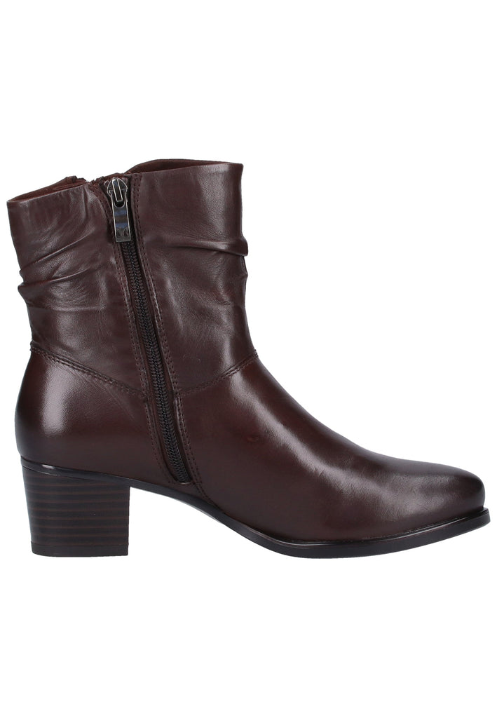 Caprice Stiefelette Nappaleder Dunkelbraun