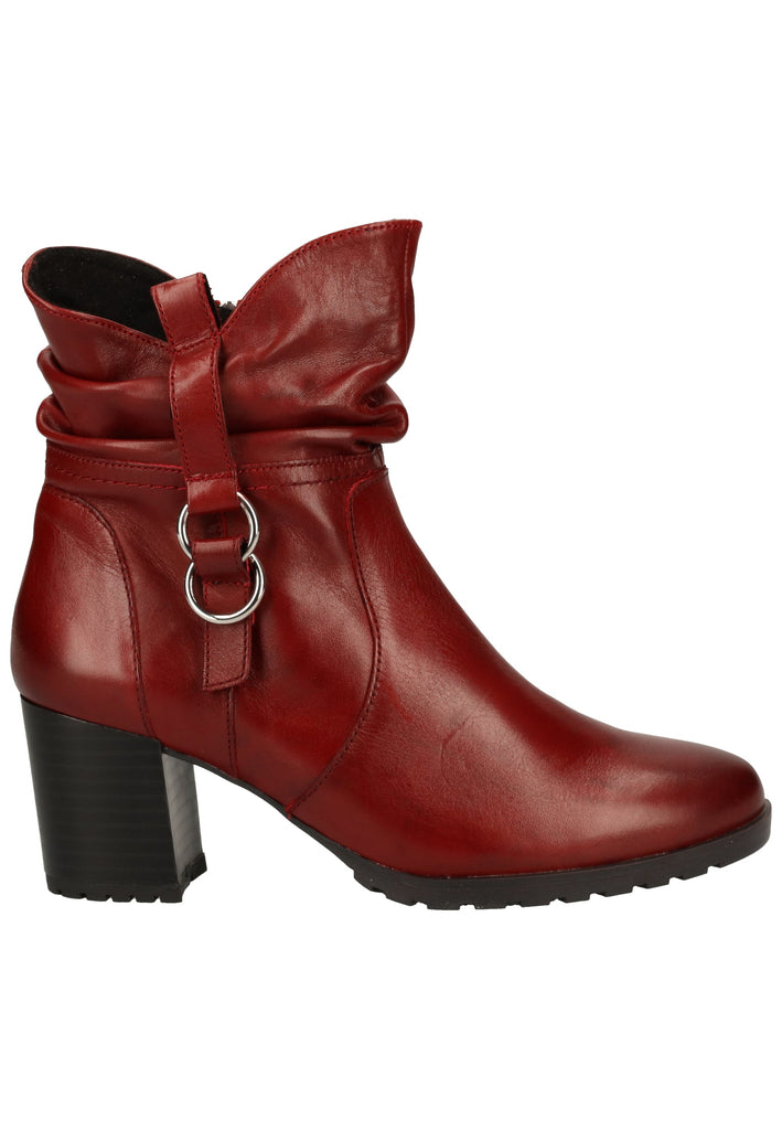 Caprice Stiefelette Nappaleder Rot