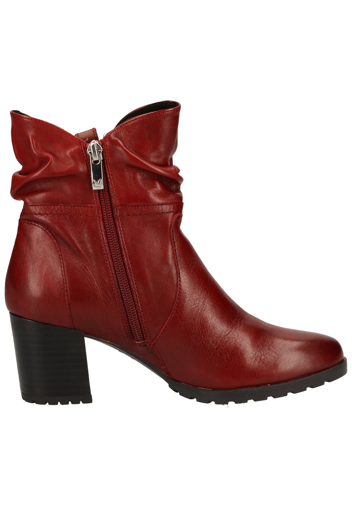 Caprice Stiefelette Nappaleder Rot