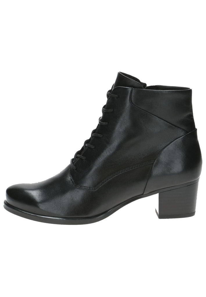 Caprice Stiefelette Nappaleder Schwarz
