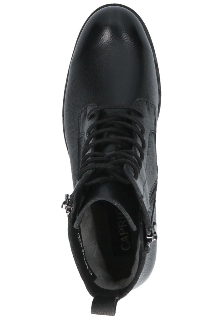 Caprice Stiefelette Nappaleder Schwarz