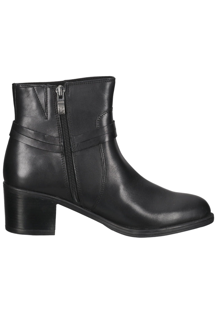Caprice Stiefelette Nappaleder Schwarz