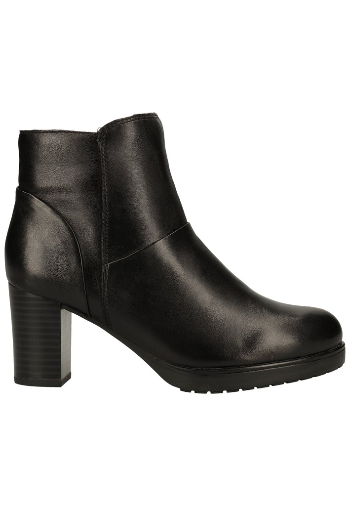 Caprice Stiefelette Nappaleder Schwarz