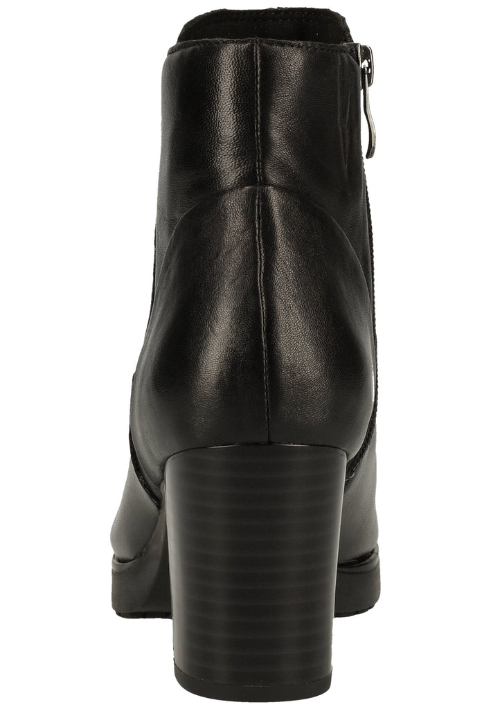 Caprice Stiefelette Nappaleder Schwarz