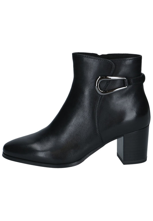Caprice Stiefelette Nappaleder Schwarz