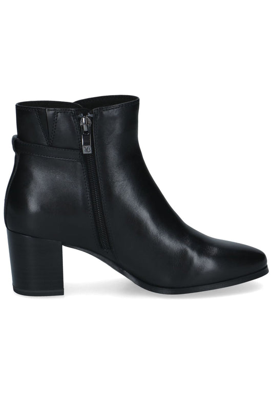 Caprice Stiefelette Nappaleder Schwarz