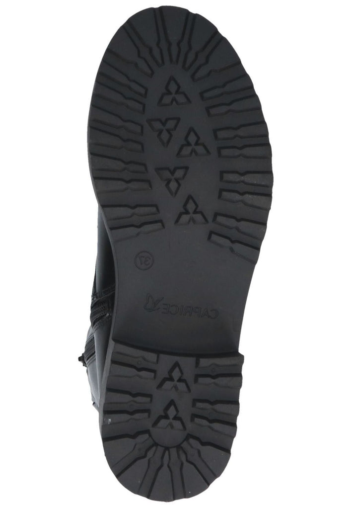 Caprice Stiefelette Nappaleder Schwarz Warmfutter