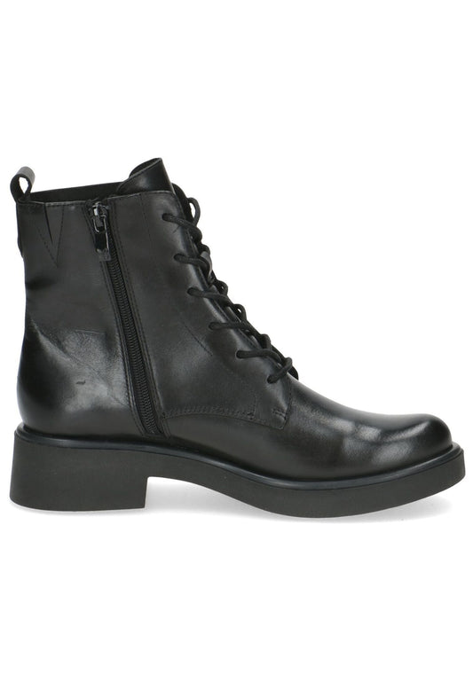 Caprice Stiefelette Nappaleder Schwarz Warmfutter
