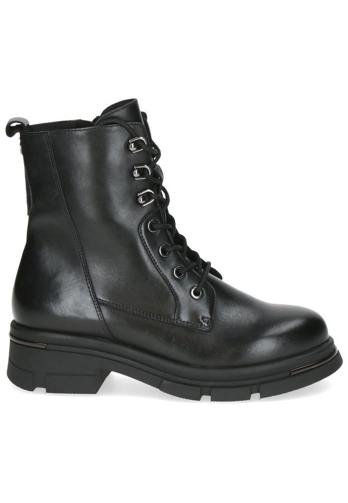 Caprice Stiefelette Nappaleder Schwarz Warmfutter