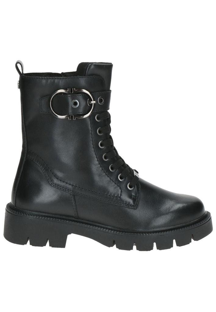 Caprice Stiefelette Nappaleder Schwarz Warmfutter