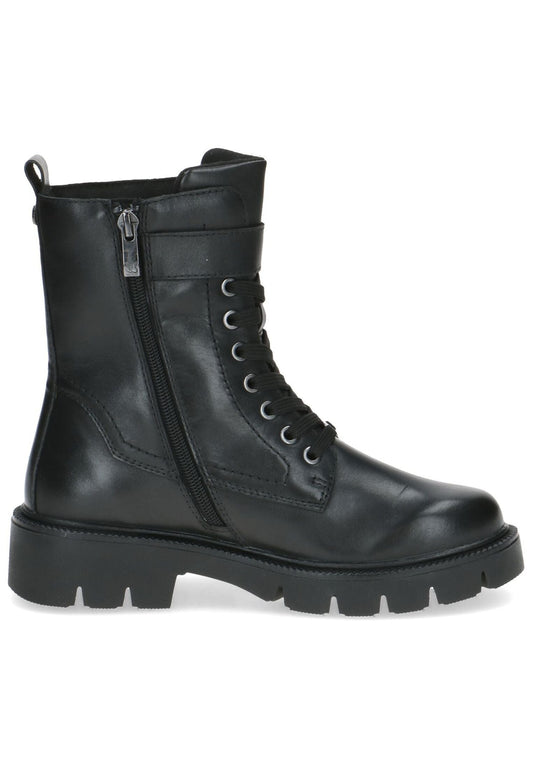 Caprice Stiefelette Nappaleder Schwarz Warmfutter