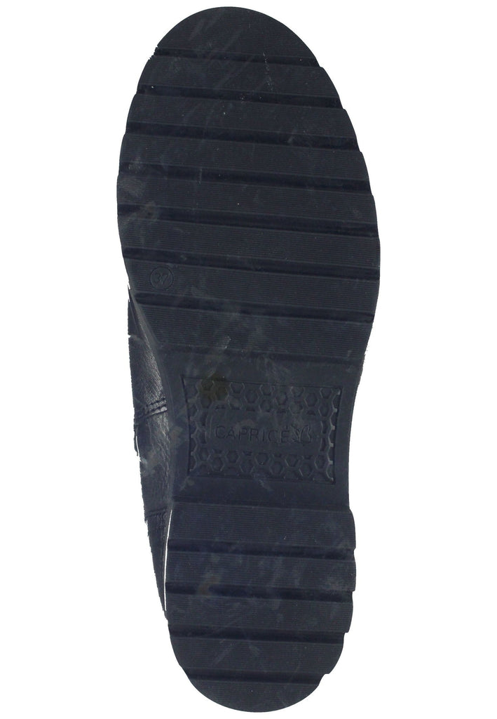 Caprice Stiefelette Nappaleder Schwarz Warmfutter