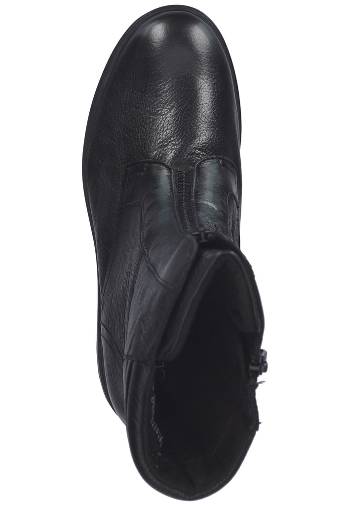 Caprice Stiefelette Nappaleder Schwarz Warmfutter