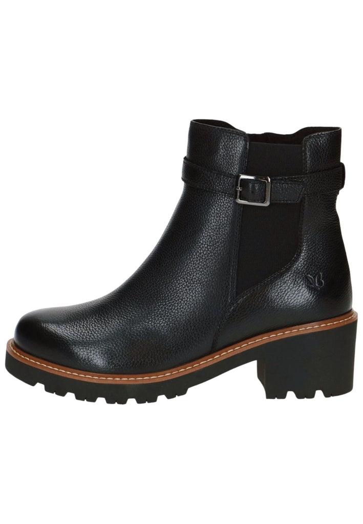 Caprice Stiefelette Nappaleder Schwarz Warmfutter