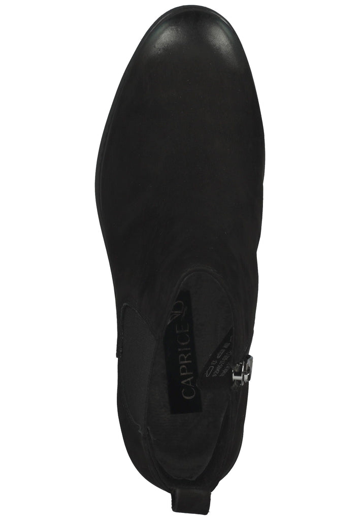 Caprice Stiefelette Nubukleder black nubuk