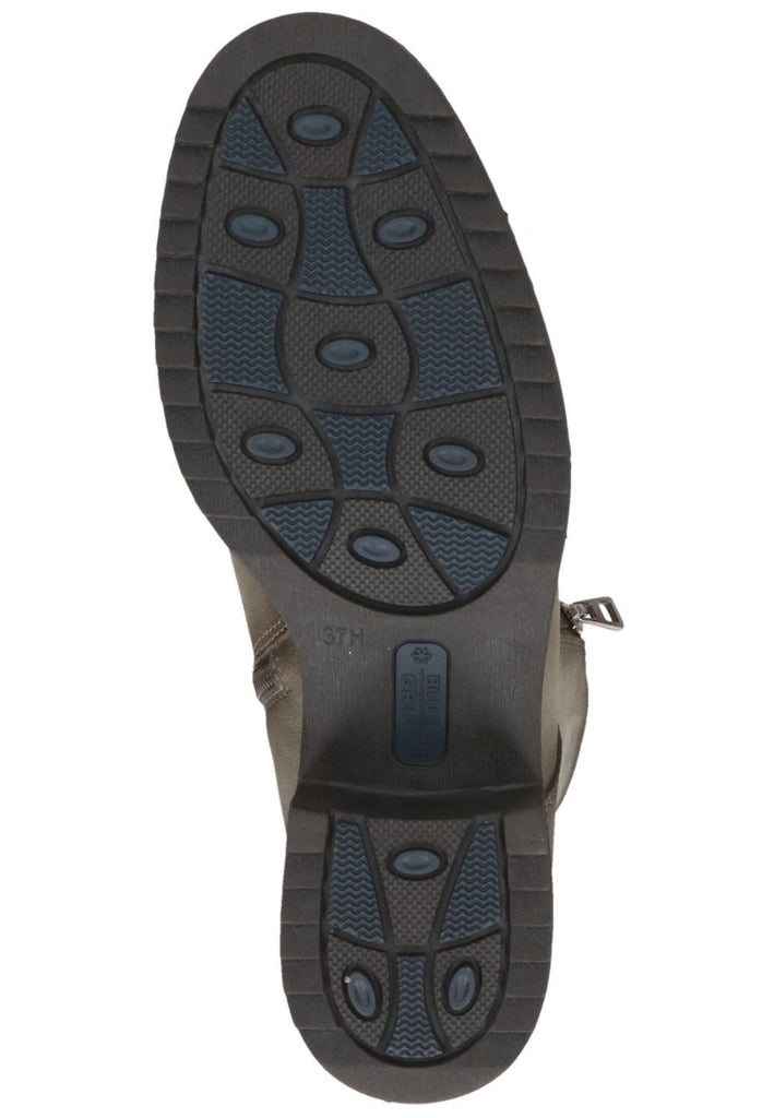 Caprice Stiefelette Nubukleder Khaki