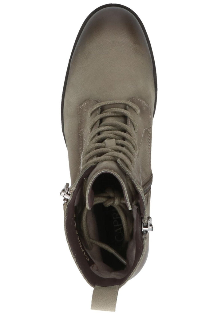 Caprice Stiefelette Nubukleder Khaki