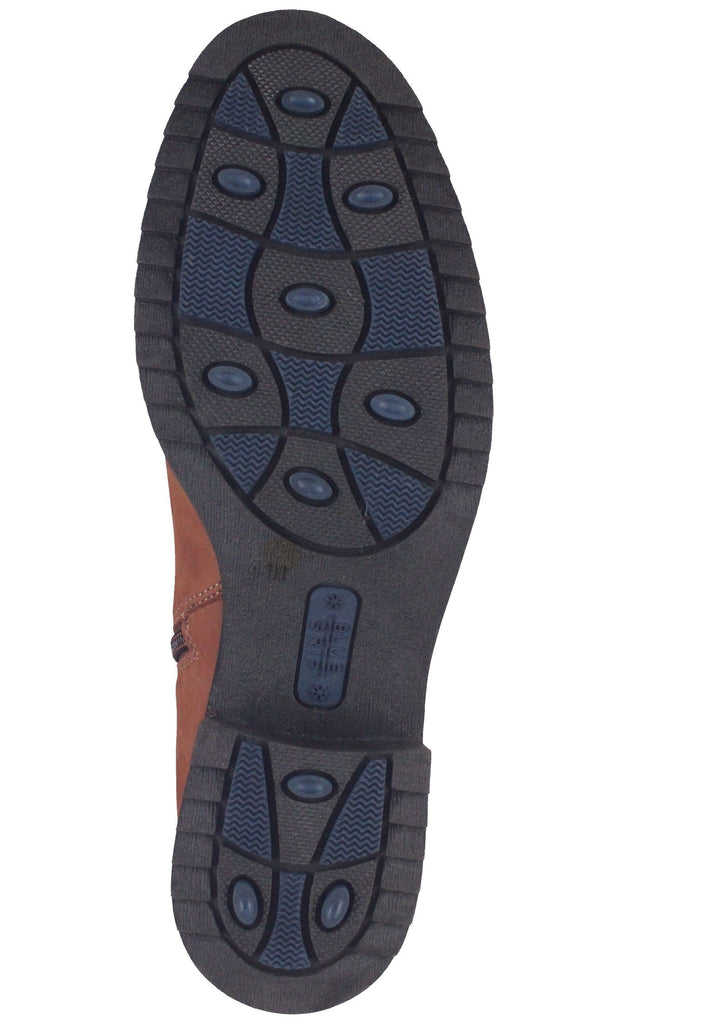 Caprice Stiefelette Nubukleder Muscat