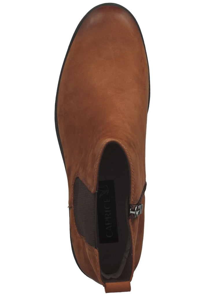 Caprice Stiefelette Nubukleder Muscat