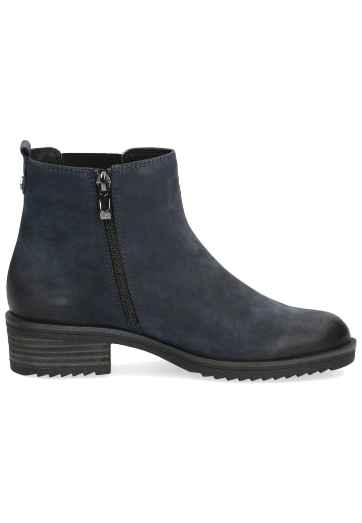 Caprice Stiefelette Nubukleder Ocean