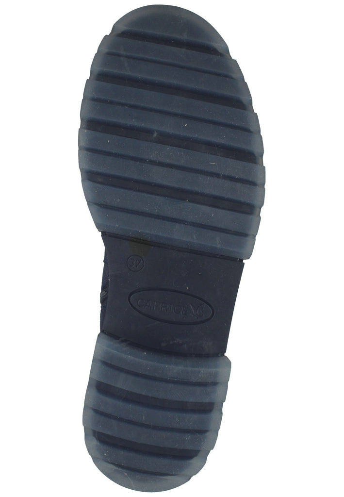 Caprice Stiefelette Nubukleder Ocean