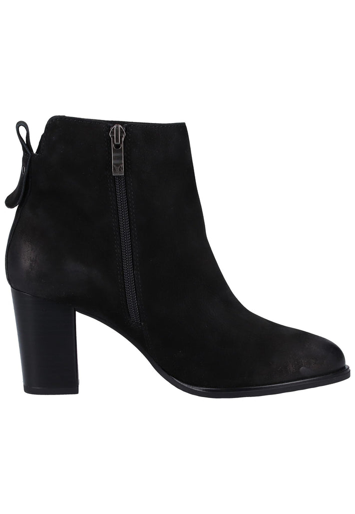 Caprice Stiefelette Nubukleder Schwarz