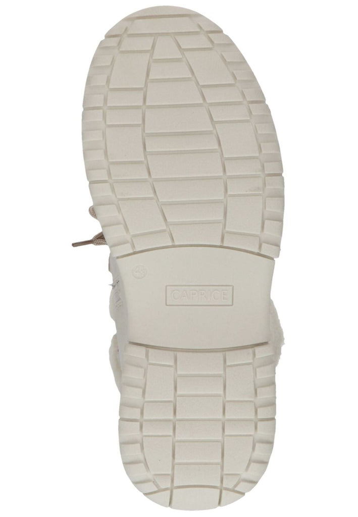Caprice Stiefelette Textil Beige Warmfutter