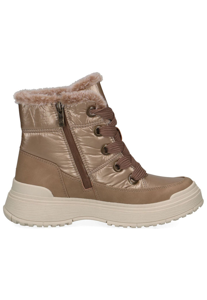 Caprice Stiefelette Textil Mud