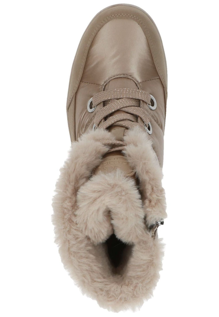 Caprice Stiefelette Textil Mud Warmfutter
