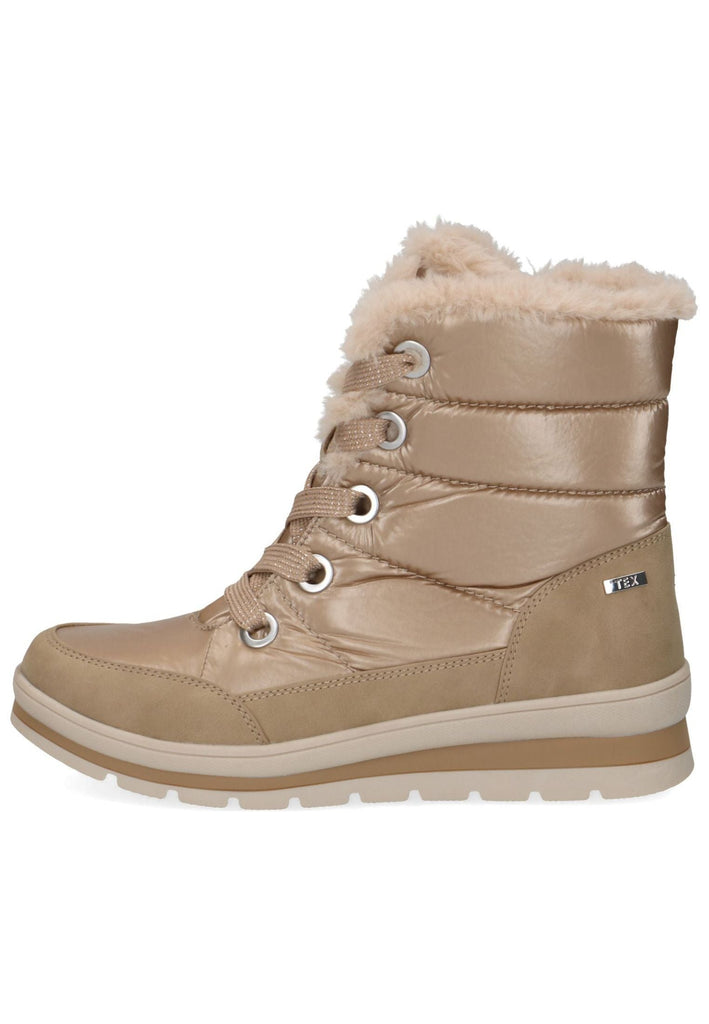 Caprice Stiefelette Textil Mud Warmfutter