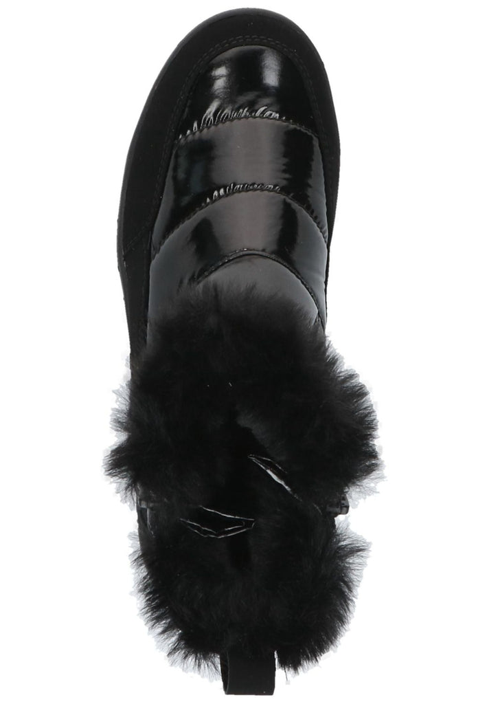 Caprice Stiefelette Textil Schwarz Warmfutter