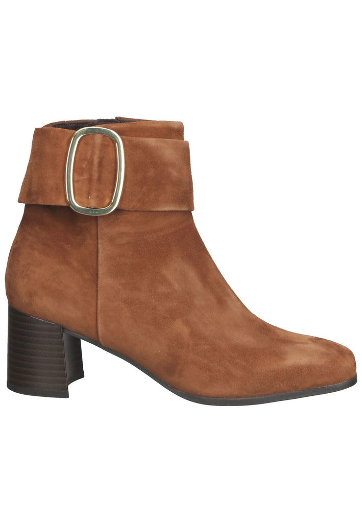 Caprice Stiefelette Veloursleder Muskat