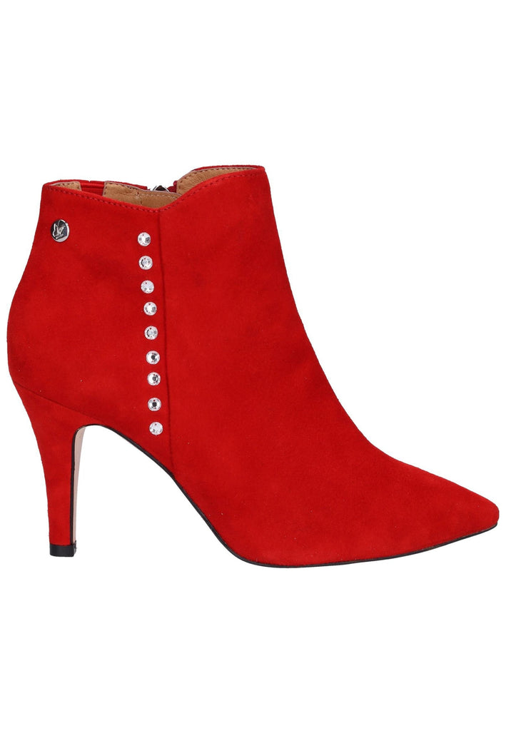 Caprice Stiefelette Veloursleder Rot