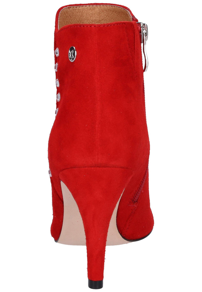 Caprice Stiefelette Veloursleder Rot
