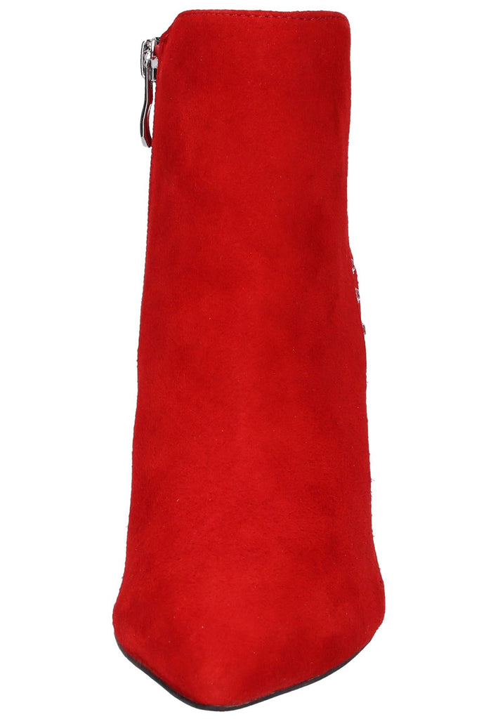 Caprice Stiefelette Veloursleder Rot