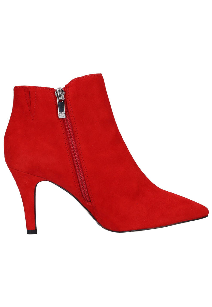 Caprice Stiefelette Veloursleder Rot