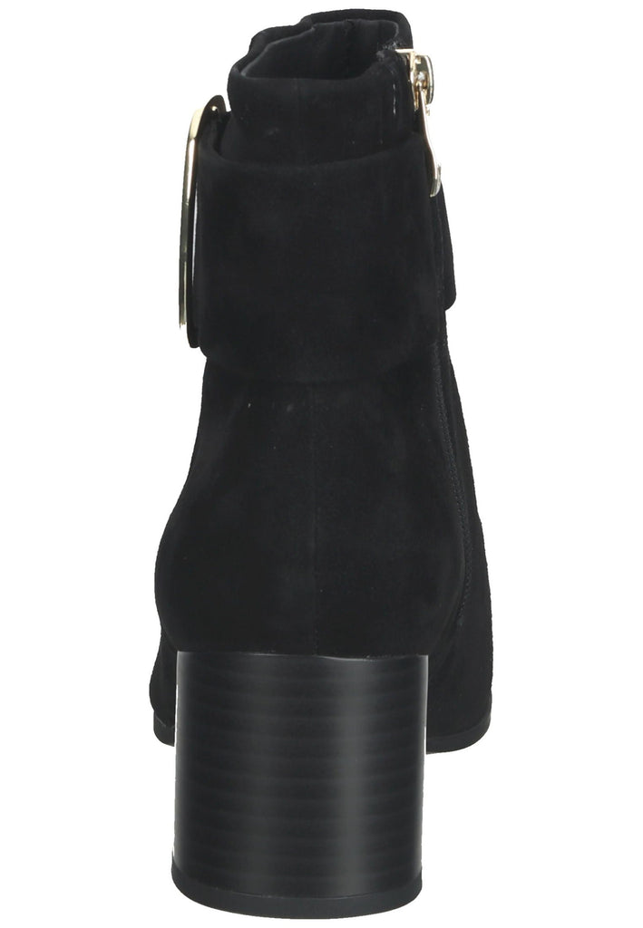 Caprice Stiefelette Veloursleder Schwarz