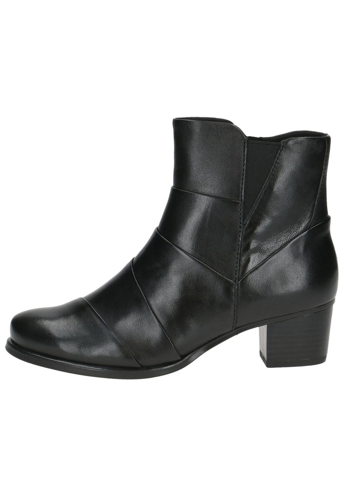 Stiefeletten Caprice Stiefelette Leder Schwarz