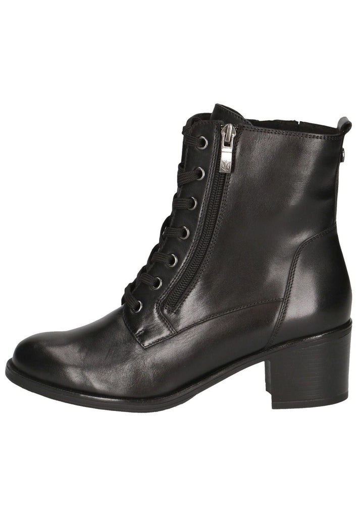 Stiefeletten Caprice Stiefelette Leder Schwarz Warmfutter