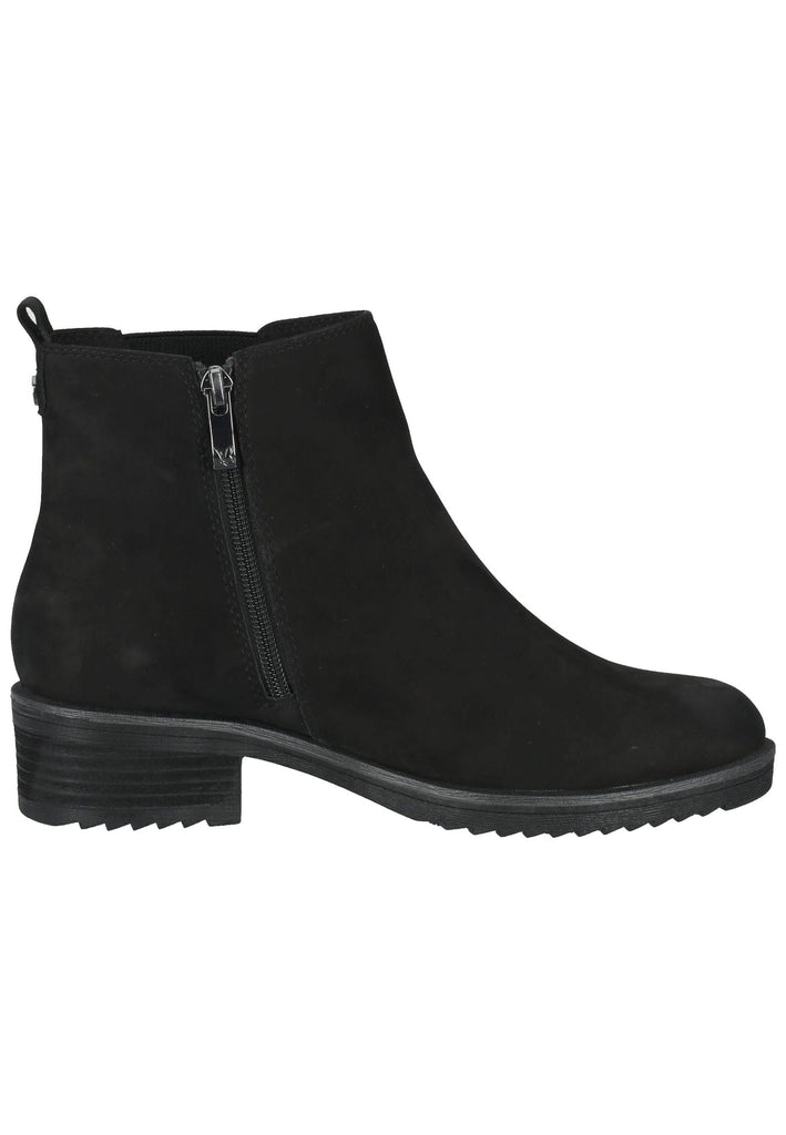 Stiefeletten Caprice Stiefelette Nubukleder Black nubuk