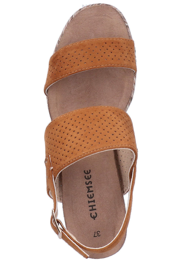 Chiemsee Sandalen Lederimitat Camel